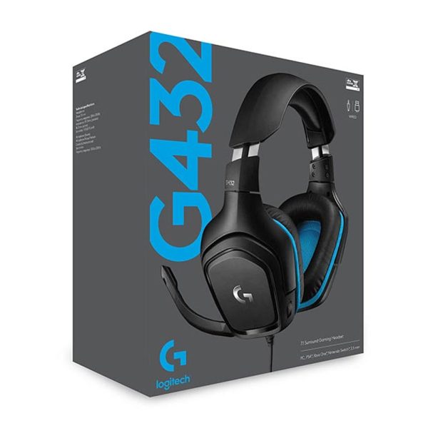 هدست گیمینگ لاجیتک مدل Logitech G432