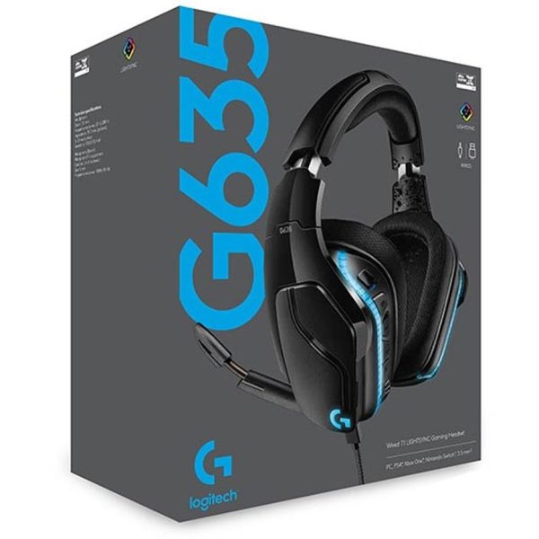 هدست گیمینگ لاجیتک مدل Logitech G635