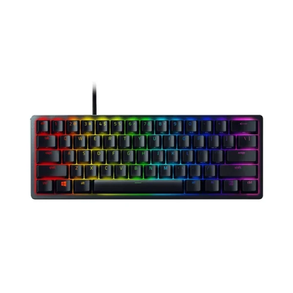 کیبورد گیمینگ ریزر مدل RAZER Huntsman Mini Purple Switch