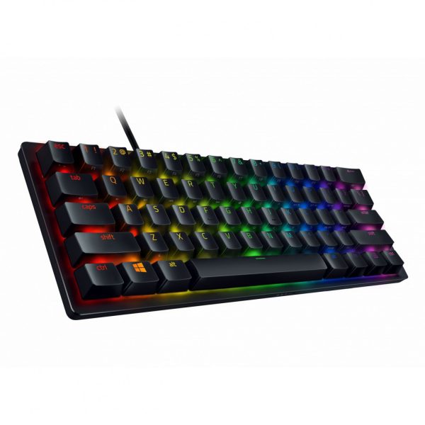 کیبورد گیمینگ ریزر مدل RAZER Huntsman Mini Purple Switch