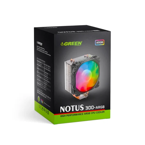 خنک کننده پردازنده گرین GREEN NOTUS 300-ARGB