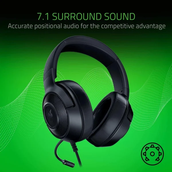 هدست گیمینگ ریزر RAZER Kraken X Lite