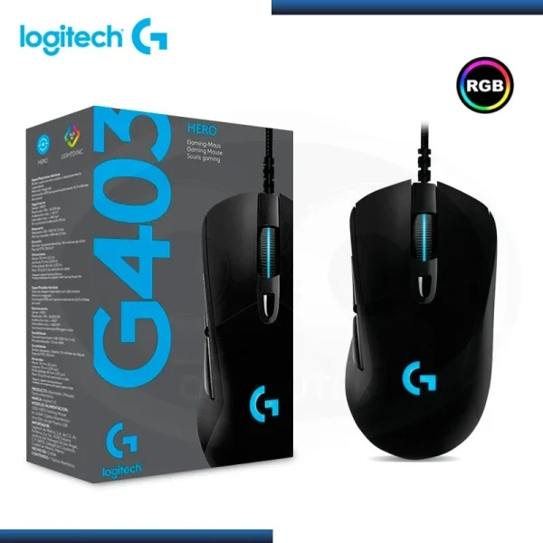 موس گیمینگ لاجیتک Logitech G403 Hero