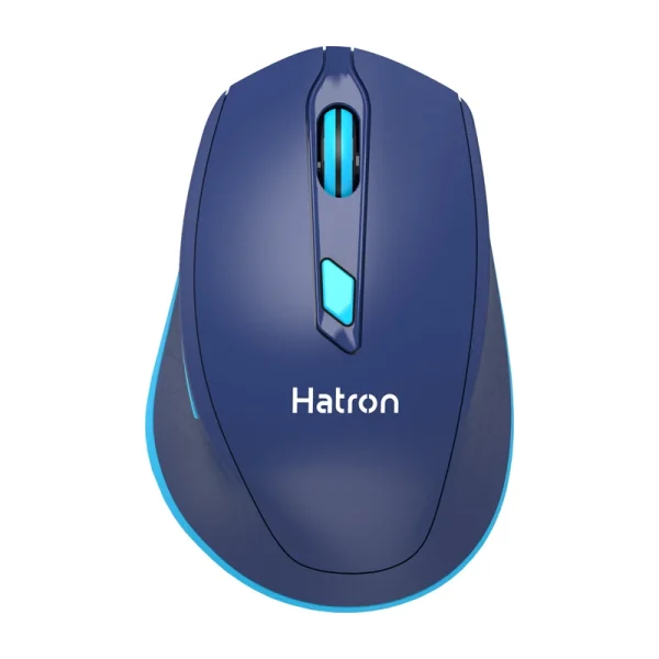 موس بی سیم هترون آبی Hatron HMW122SL - Blue