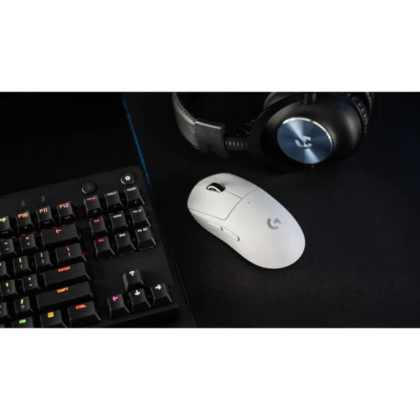 موس بی سیم گیمینگ لاجیتک سفید Logitech G-PRO X Superlight White