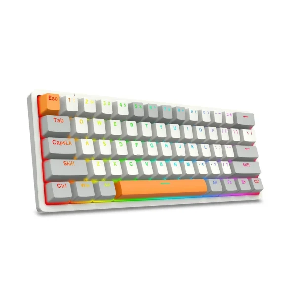 کیبورد مکانیکال گیمینگ ردراگون با سیم Redragon Akali K642 WGO