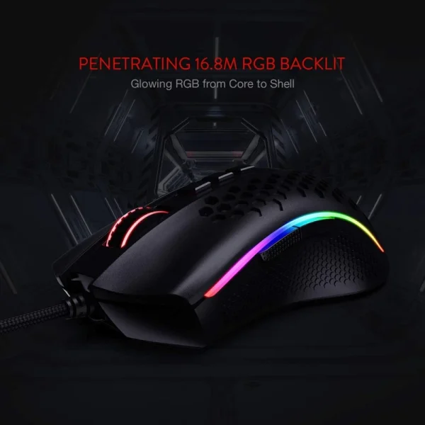 موس باسیم گیمینگ ردراگون Redragon Storm M808
