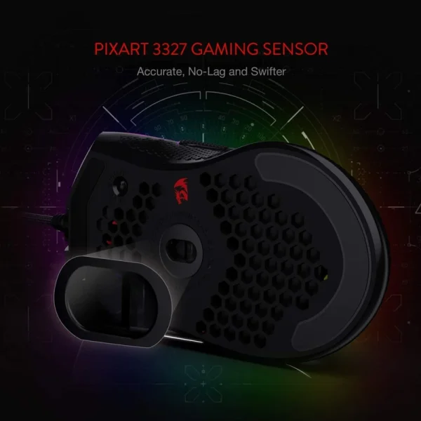 موس باسیم گیمینگ ردراگون Redragon Storm M808