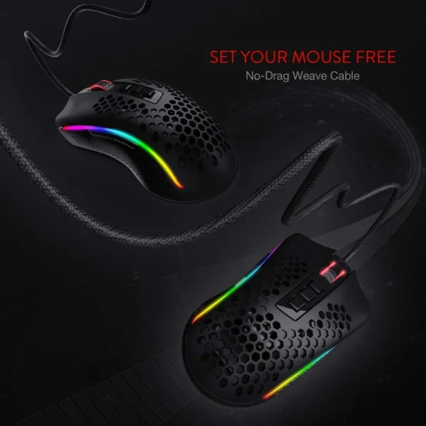 موس باسیم گیمینگ ردراگون Redragon Storm M808