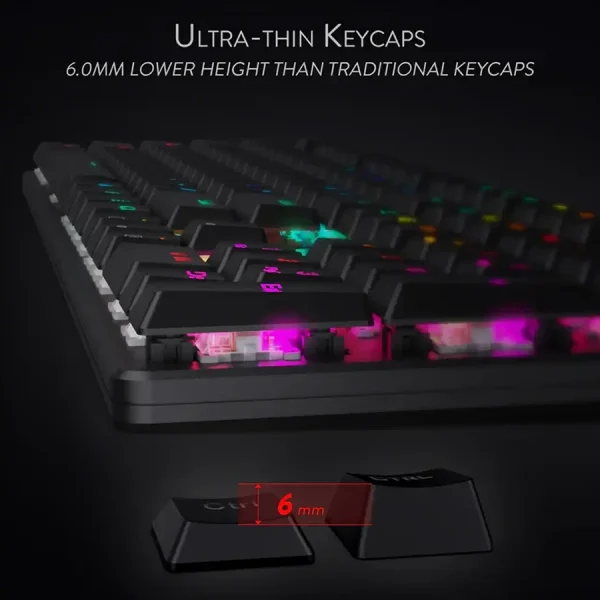 کیبورد گیمینگ ردراگون Redragon Shrapnel K589 RGB