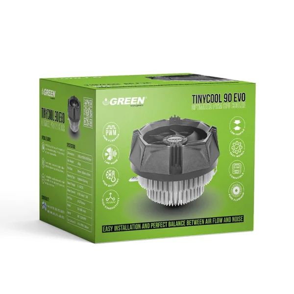 فن پردازنده گرین Fan Green TinyCool 90 EVO