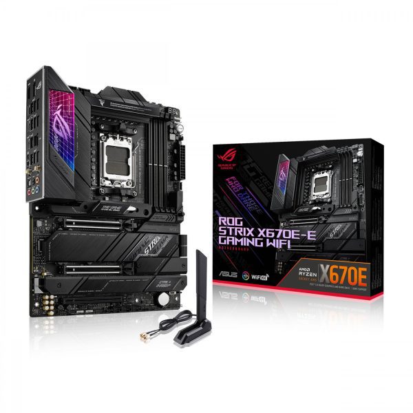 مادربرد ASUS ROG STRIX X670E-E GAMING WIFI - استوک در حد نو (با گارانتی)